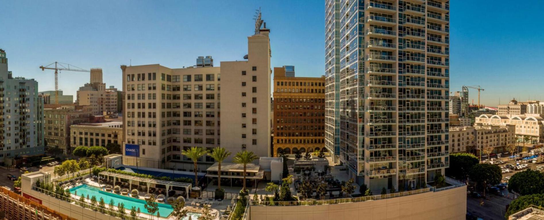 Hotel Level Downtown La South Olive Los Angeles Exterior foto